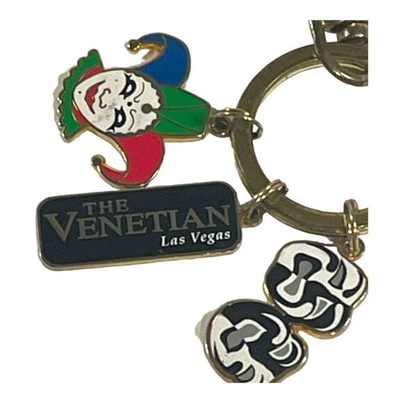The Venetian Keychain Las Vegas Casino Souvenir Keyring KeyTag Purse Clip Gift - Picture 6 of 8